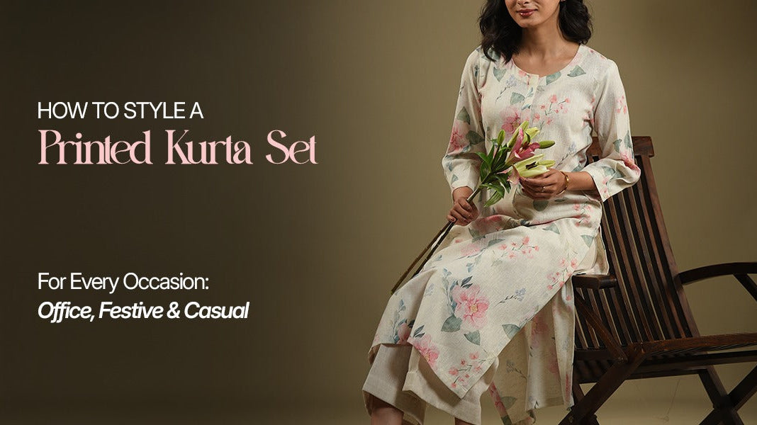 How to Style a Printed Kurta Set for Every Occasion: Office, Festive & Casual