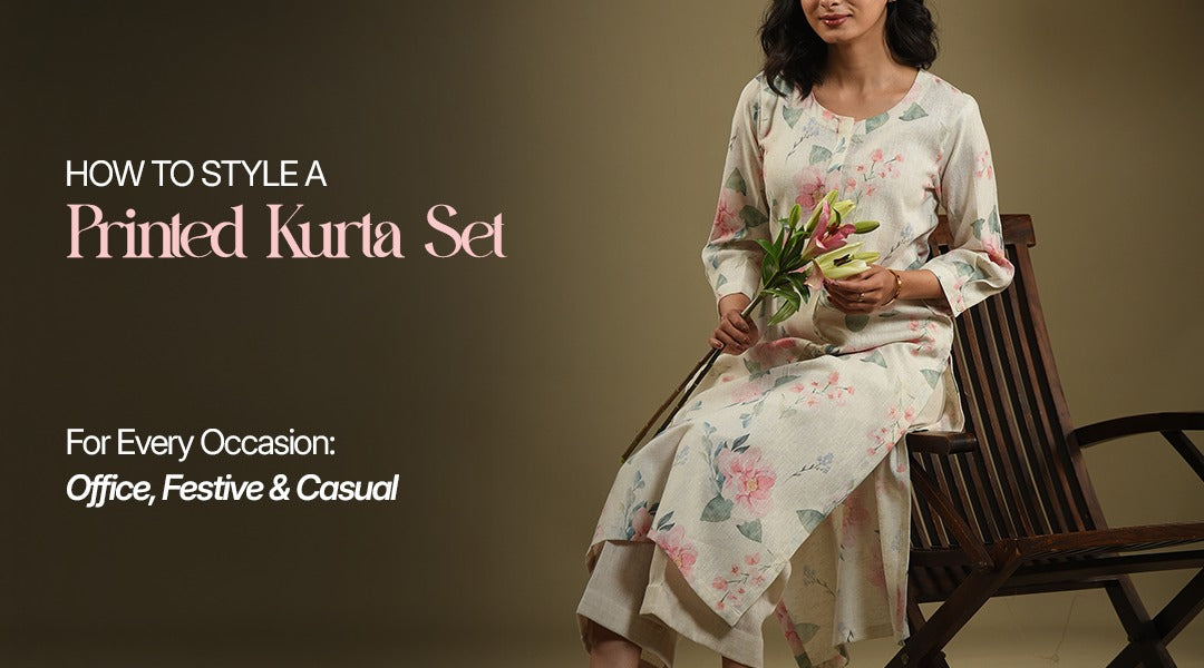 How to Style a Printed Kurta Set for Every Occasion: Office, Festive & Casual