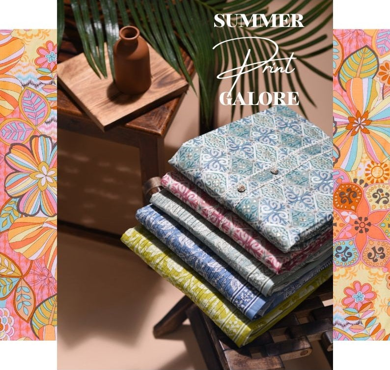 Summer Prints Galore: Showcasing the Artistry in Our New Collection