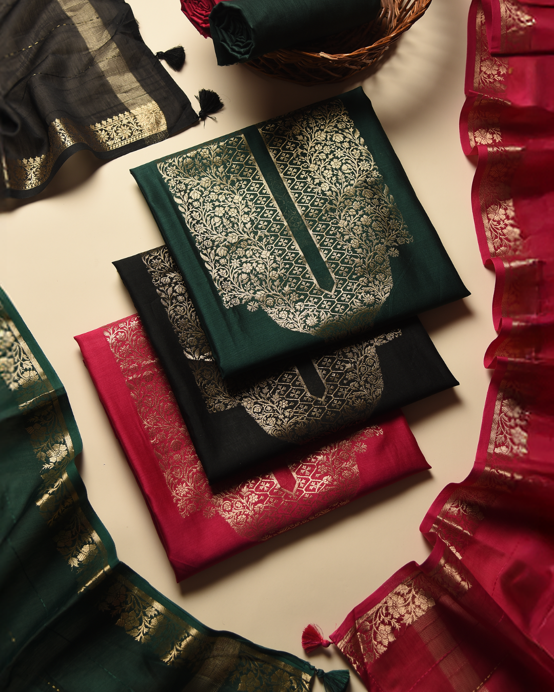 End of Seaosn Sale: Unstitched Suit Fabrics