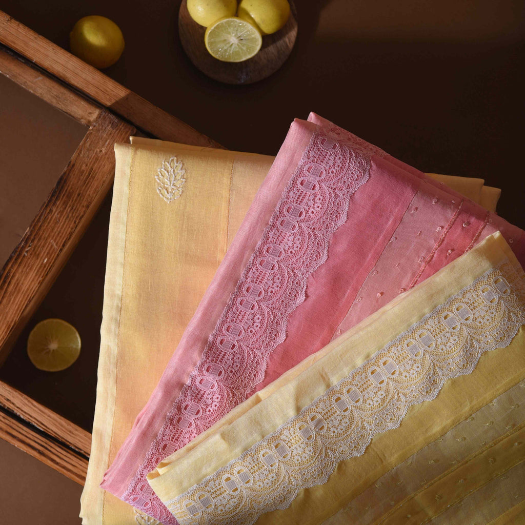 Latest summer collection of Unstitched Suits, Sarees & Readymades at Paulsons